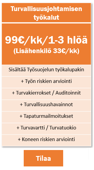 Tilaa työkalut 3 - Suomen Ensiapukoulutus